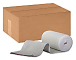 Medline Non-Sterile Swift-Wrap Elastic Bandages, 4" x 5 Yd., White, Case Of 20