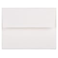 JAM Paper® Booklet Invitation Envelopes, A2, Gummed Seal, 30% Recycled, Strathmore Bright White, Pack Of 25 1 thumbnail image