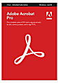Adobe Acrobat Pro, 12 Month Subscription, Windows®/Mac, Product Key 1 thumbnail image