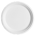 Eco-Products Sugarcane Fiber Plates, 10", White, Pack Of 50 1 thumbnail image