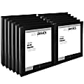 Just Basics® View 3-Ring Binder, 1" Round Rings, Black, Pack Of 12 1 thumbnail image