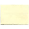JAM Paper® Booklet Envelopes (Strathmore Paper), #4 Bar (A1), Gummed Seal, Light Strathmore Ivory, Pack Of 25