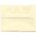 JAM Paper® Booklet Invitation Envelopes, A2, Gummed Seal, Strathmore Ivory, Pack Of 25 1 thumbnail image