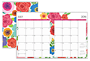 Blue Sky™ Academic Monthly Planner, 8 1/2" x 11", Mahalo, July 2016 to June 2017 1 thumbnail image