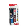 Pentel® EnerGel™ RTX Retractable Liquid Gel Pens, Medium Point, 0.7 mm, Assorted Ink Colors, Pack Of 12 Pens
