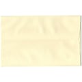 JAM Paper® Booklet Invitation Envelopes, A10, Gummed Seal, Strathmore Ivory, Pack Of 25 1 thumbnail image