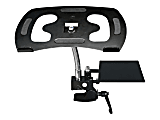 CTA Digital Heavy-Duty Gooseneck Clamp Stand - Mounting kit (desk clamp mount, flexible gooseneck, 2 holders) - for notebook / mouse - steel - surface mountable 1 thumbnail image