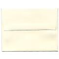 JAM Paper® Booklet Invitation Envelopes, A2, Gummed Seal, Strathmore Natural White, Pack Of 25, 26094 1 thumbnail image