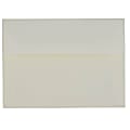 JAM Paper® Booklet Invitation Envelopes, A7, Gummed Seal, Laid Finish, Strathmore Natural White, Pack Of 25 1 thumbnail image