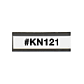 Partners Brand Magnetic "C" Channel Cardholders 1" x 3", Case of 25 1 thumbnail image