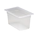Cambro 1/4 Size Translucent Food Pan, Clear 1 thumbnail image