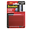 Scotch® Permanent Heavy-Duty Extremely Strong Mounting Strips, 1" x 3", Pack of 8
