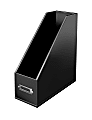 Victor® Midnight Black Collection™ Magazine Holder, 11 3/4"H x 4 1/4"W x 9 1/2"D, Black 1 thumbnail image