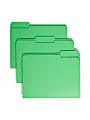 Smead® Color File Folders, Letter Size, 1/3 Cut, Green, Box Of 100 (12143) 1 thumbnail image