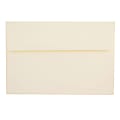 JAM Paper® Booklet Invitation Envelopes, A8, Gummed Seal, Strathmore White, Pack Of 25, 75134 1 thumbnail image