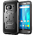 i-Blason HTC One M9 Armorbox Dual Layer Full Body Protective Case - For Smartphone - Black - Scratch Resistant, Drop Resistant, Damage Resistant, Dust Resistant, Lint Resistant, Impact Resistant, Shock Resistant - Polycarbonate