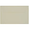 JAM Paper® Booklet Invitation Envelopes, A10, Gummed Seal, Strathmore Natural White, Pack Of 25, 23565 1 thumbnail image