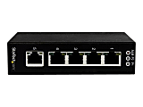 StarTech.com 5 Port Unmanaged Industrial Gigabit Ethernet Switch - DIN Rail/Wall-Mountable 1 thumbnail image