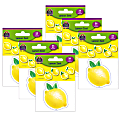 Teacher Created Resources Mini Accents, Lemon Zest, 36 Pieces Per Pack, Set Of 6 Packs
