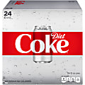 Diet Coke, 12 Oz, Case Of 24 Cans