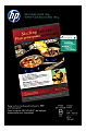 HP Brochure Inkjet Paper, Glossy, White, Ledger Size (11" x 17"), Pack Of 150 Sheets, 48 Lb, 98 Brightness 1 thumbnail image
