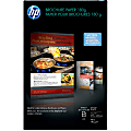 HP Brochure Inkjet Paper, Glossy, White, Ledger Size (11" x 17"), Pack Of 150 Sheets, 48 Lb, 98 Brightness 1 thumbnail image