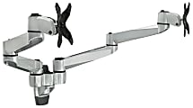 Mount-It! Dual Monitor Wall Mount, 10.5"H x 14"W x 8.5"D, Silver, MI-43114S