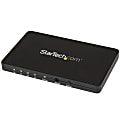 StarTech.com 4-Port HDMI Automatic Video Switch w/ Aluminum Housing and MHL Support - 4K 30Hz - Switch between four HDMI sources on a single HDMI display, with support for MHL and video resolutions up to 4K