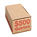 PM™ Company Coin Boxes, Quarters, $500.00, Bundle Of 50