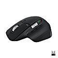 Logitech MX Master 3S - Wireless Performance Mouse with Ultra-fast Scrolling - Black - Ergo - 8K DPI - Track on Glass - Quiet Clicks