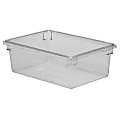 Cambro Camwear Food Box, 12"H x 26"W x 18"D, Clear