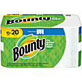 Bounty® Select-A-Size® Mega 2-Ply Paper Towels, 92 Sheets Per Roll, Pack Of 12 Rolls