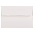 JAM Paper® Booklet Envelopes (Strathmore Paper), #4 Bar (A1), Gummed Seal, Strathmore Bright White Wove, Pack Of 25 1 thumbnail image