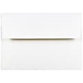 JAM Paper® Booklet Invitation Envelopes, A2, Gummed Seal, Strathmore Bright White, Pack Of 25, 191151 1 thumbnail image