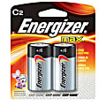 Energizer® Max® C Alkaline Batteries, Pack Of 2
