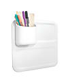 perch™ by Urbio® Magnetic Wall Container, Bitsy, White 1 thumbnail image