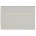 JAM Paper® Booklet Invitation Envelopes, A8, Gummed Seal, Strathmore Bright White, Pack Of 25