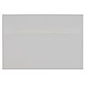 JAM Paper® Booklet Invitation Envelopes, A9, Gummed Seal, Strathmore Bright White, Pack Of 25