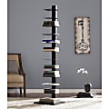 SEI Furniture Spine Tower Shelf, 65 1/4"H x 15 3/4"W x 16"D, Black 1 thumbnail image