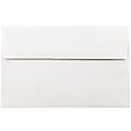 JAM Paper® Booklet Invitation Envelopes, A10, Gummed Seal, Strathmore Bright White, Pack Of 25, 191220 1 thumbnail image