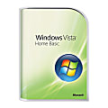 Microsoft® Windows Vista® Home Basic, Full Version, Traditional Disc