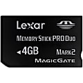 Lexar™ Memory Stick Pro Duo™ Platinum II Memory Card, 4GB 1 thumbnail image