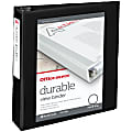Office Depot® Brand Durable View 3-Ring Binder, 2" Round Rings, Black 1 thumbnail image