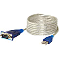 Sabrent USB to RS-232 DB9 Serial 9 Pin Adapter, 6', Prolific PL2303 1 thumbnail image