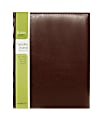 Eccolo Executive Journal, 8" x 10", 256 Pages, Brown