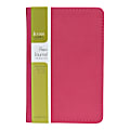 Eccolo Flexi Journal, 4" x 6", 256 Pages (128 Sheets), Pink/Turquoise
