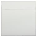 JAM Paper® Strathmore Invitation Envelopes, 8 1/2" x 8 1/2", Gummed Seal, Bright White, Pack Of 25 1 thumbnail image