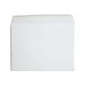 JAM Paper® Booklet Strathmore Wove Envelopes, 9" x 12", Gummed Seal, Strathmore Bright White, Pack Of 25 1 thumbnail image