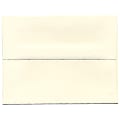 JAM Paper® Booklet Invitation Envelopes, A2, Gummed Seal, Strathmore Natural White, Pack Of 25