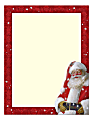 Great Papers!® Holiday Stationary, 8 1/2" x 11", Jolly St. Nick, Pack Of 80 Sheets